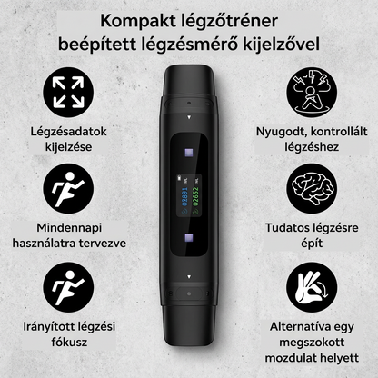 Airly™ Intelligens Légzéstréner